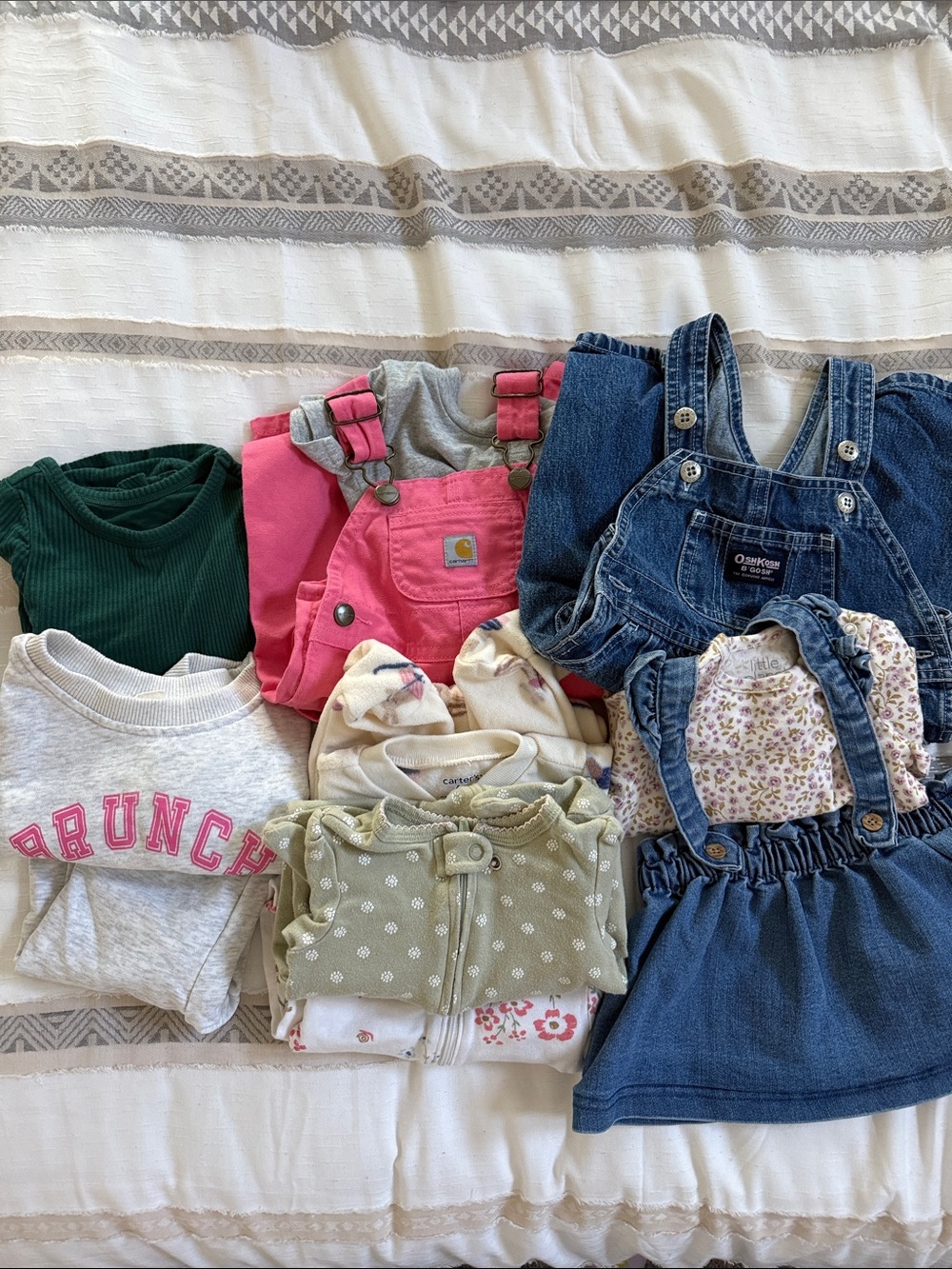 Mixed Baby Girl Outfit Lot